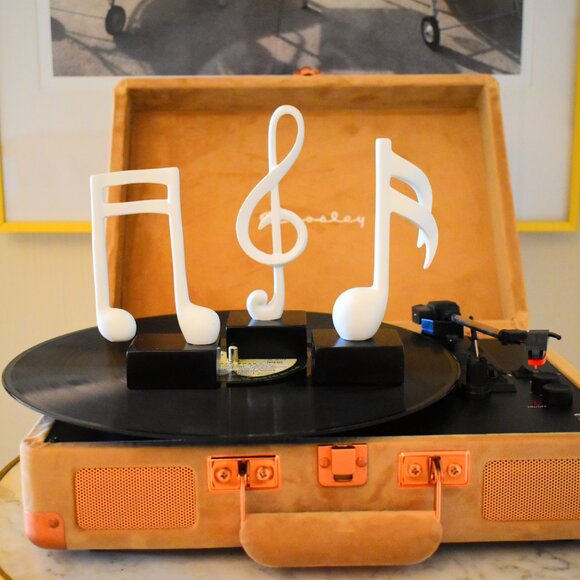 Adam & Friends Home Decor Muscial Notes, 16Th, Double 16Th & Clef Sculptures - Picture 5 of 5